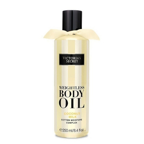 👉*RARE & NWT* VICTORIA SECRET COCONUT MILK BODY OIL ~COTTON MOISTURE 8.4oz - Picture 1 of 1